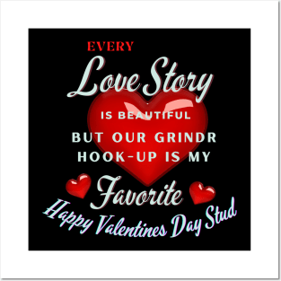 Happy Valentines Day lover boy - funny t-shirt Posters and Art